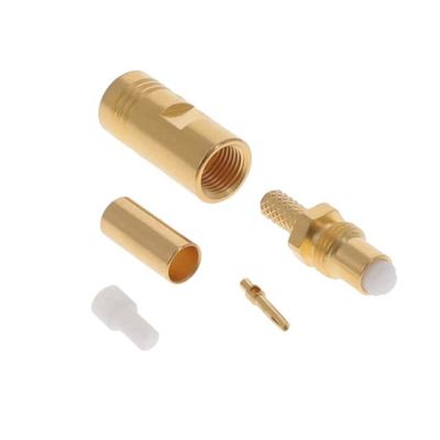 electrónica R114075000 RF Conectores coaxiles 25.1mm longitud terminación de la encrucijada